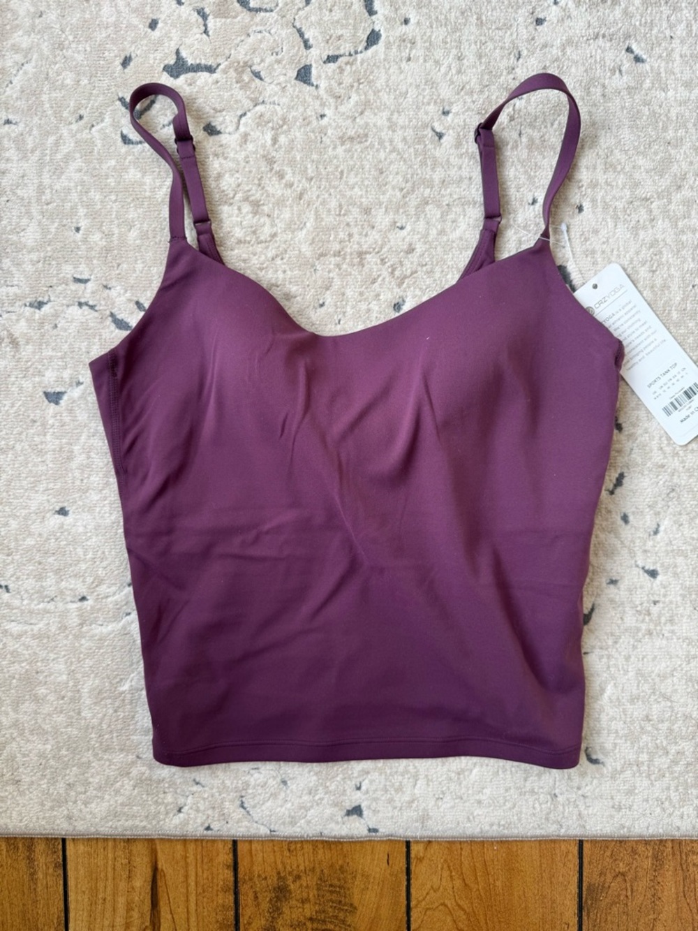 CRZ YOGA Butterluxe Mold U Back Built in Bra